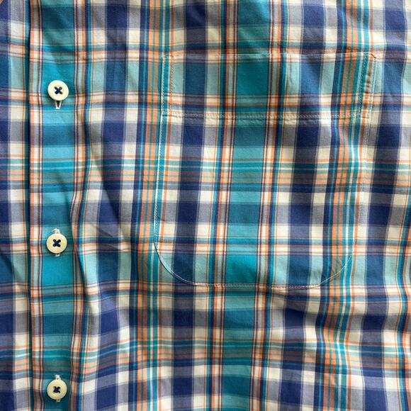 Peter Miller Men's 100% Cotton Plaid Button Down Shirt - Size XL - Picture 6 of 6